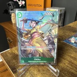 One Piece Premium Card Collection Bandai Fest 23-24 Okiku OP01-035 Promo NM - Image 1