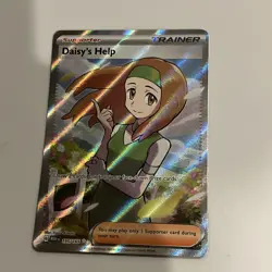 Daisy's Help 195/165 Sv: Scarlet & Violet 151 Holo Full Art Trainer Pokemon Card - Image 1