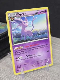 Pokemon Card Espeon 48/108 Black & White Dark Explorers 2012 Rare Non-Holo NM - Image 1