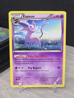 Pokemon Card Espeon 48/108 Black & White Dark Explorers 2012 Rare Non-Holo NM - Image 3