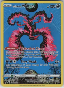 Galarian Moltres Promo SWSH: Sword & Shield Promo Cards SWSH284 NM - Image 1