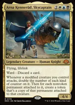 Arna Kennerud, Skycaptain - Foil - Modern Horizons 3 - Near Mint - Image 1