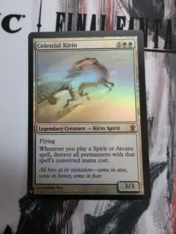 1x Celestial Kirin - Foil MTG Mystery Booster NM Magic Foil - Image 1