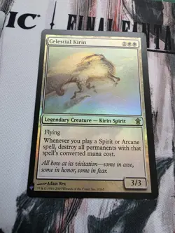 1x Celestial Kirin - Foil MTG Mystery Booster NM Magic Foil - Image 2