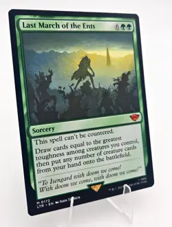MTG LTR Last March of the Ents 172 Mythic Lord of the Rings 2023 NM - Image 1
