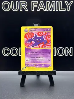 Pokemon TCG HAUNTER Expedition Base Set Unlimited 80/165 Rare Card 2002 - Image 1