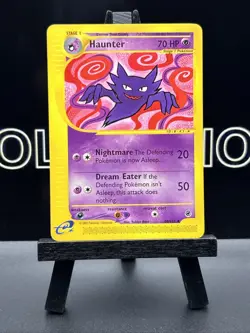 Pokemon TCG HAUNTER Expedition Base Set Unlimited 80/165 Rare Card 2002 - Image 2