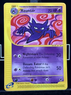 Pokemon TCG HAUNTER Expedition Base Set Unlimited 80/165 Rare Card 2002 - Image 3