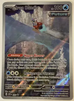 Iron Bundle Pokemon (2023) Scarlet & Violet Promo 066 Near Mint - Image 1