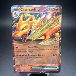 Charizard ex SVP 161 Black Star Promo Pokemon Scarlet & Violet NM Fast Shipping - Image 1