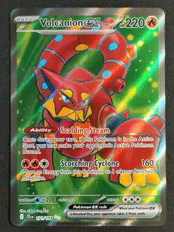 Volcanion ex 171/159 Sv09: Journey Together Ultra Rare Holo Pokemon 2025 (NM) - Image 1