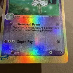 Kirlia Reverse Holo Ruby and Sapphire 34/109 Pokemon TCG 2003 - Image 2