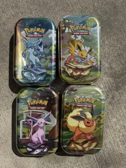 Pokemon Scarlet & Violet 151 Mini Tin Lot of 4 New Unopened Factory Sealed Rare - Image 1