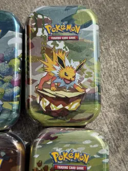 Pokemon Scarlet & Violet 151 Mini Tin Lot of 4 New Unopened Factory Sealed Rare - Image 4