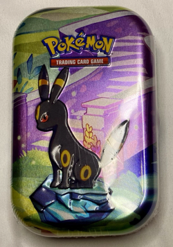 Umbreon Prismatic Evolutions Mini Tin 2 Booster Packs Pokemon FACTORY SEALED TCG - Image 1