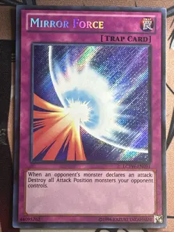 Mirror Force - NM - LCYW-EN091 - Unlimited - Secret Rare - Yu-Gi-Oh! TCG - Image 1