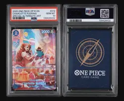 2025 ONE PIECE ST12-012 CHARLOTTE PUDDING SPECIAL ALTERNATE ART PSA 10 - Image 4