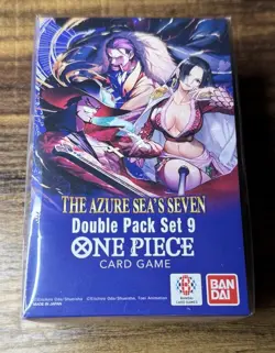 One Piece TCG OP-14 Azure Sea's Seven Double Pack New Factory Sealed Bandai - Image 1
