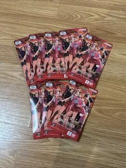 One Piece Card Game EB-03 Heroines Sleeved Booster Pack - Lot of 8 Sealed 🔥 - Image 2