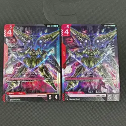 Kshatriya GD01-044 LR Gundam TCG Card Game Foil, English, Newtype Rising x 2 - Image 1
