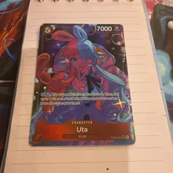EB03-003 Uta SR Alt Art Heroines Edition One Piece TCG English Card - Image 1