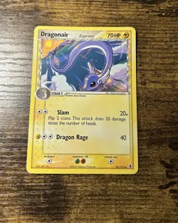 Pokemon TCG Dragonair EX Delta Species 41/113 Regular Uncommon Card - LP - Image 1