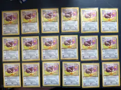 Pokemon Eevee Jungle Set 18 Cards 1st Edition - Image 1