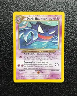 Pokemon TCG - Dark Haunter 36/105 - Vintage Rare - Neo Destiny *LP/MP - Image 1