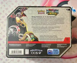 Paldean Fates Charizard ex 5-Pack Large Tin – Factory Sealed | Pokemon TCG - Image 2