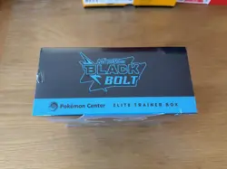 Scarlet & Violet | Black Bolt Pokemon Center Elite Trainer Box | Sealed & New - Image 3