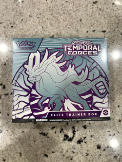 Pokemon ETB Elite Trainer Box SV Temporal Forces New Sealed - Image 1