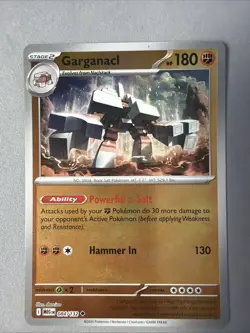 Pokemon TCG * Mega Evolution * 84/132 Garganacl REVERSE HOLO UNCOMMON * FRESH PK - Image 1