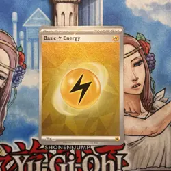 LP Basic Lightning Energy SVE 012 Reverse Holo Pokemon Prismatic Evolutions - Image 2