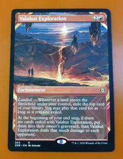 1x Valakut Exploration | Showcase | Zendikar Rising | MTG Magic Cards - Image 1