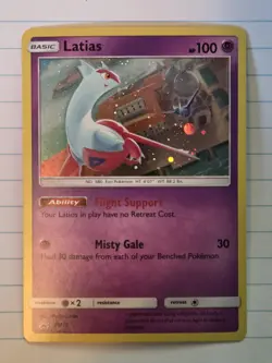 Latias - SM87 - Pokemon Sun & Moon Promo Holo Rare Card NM - Image 1