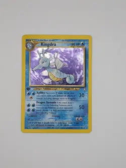 Kingdra 8/111 1st Edition Neo Genesis WOTC Pokemon Card (Vintage) - Image 1