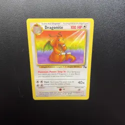 Dragonite Pokemon TCG Fossil Set Card 19/62 Non Holo - Image 5