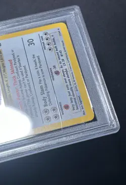 PSA 9 MINT Snorlax 11/64 1st Edition Jungle Holo 1999 Graded Pokemon Card - Image 3