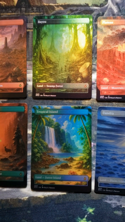 Dual Lands Set 10-Pack FOIL Proxy Cards FANTASY Style Art - Image 2