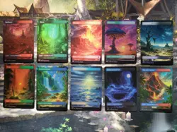 Dual Lands Set 10-Pack FOIL Proxy Cards FANTASY Style Art - Image 3