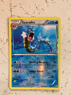 GYARADOS 31/113 LEGENDARY TREASURES REVERSE HOLO LP POKEMON CARD - Image 1