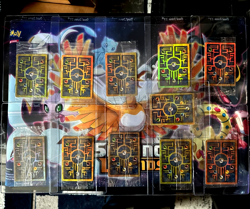 Lot of 11 FLAWED Sealed Ancient Mew Pokemon Movie Promo 2000 Reverse Holo Cards - Image 1