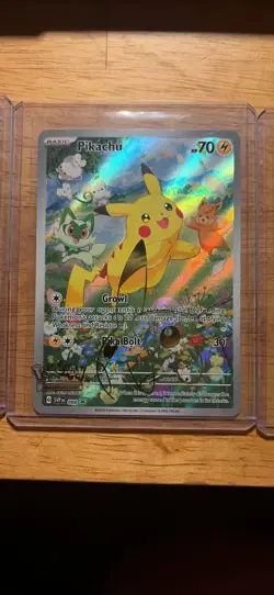 Pokemon Holo Promo Card Lot Charizard V, Pikachu, Zoroark EX, Litleo, Reshiram - Image 2