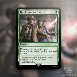 MTG Heroic Intervention 0202 Universes Beyond: Fallout PIP - Image 1