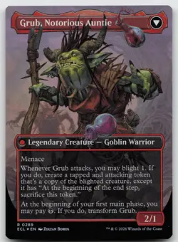 Grub, Notorious Auntie Lorwyn Eclipsed FOIL - Image 1
