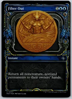 Filter Out (Showcase) Foil U March of the Machine: The Aftermath 57 NM - Image 1