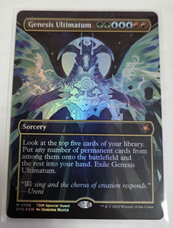 MTG, Genesis Ultimatum (Borderless)-Special Guests Foil NM - Image 1