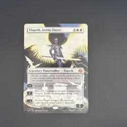 Elspeth, Storm Slayer (Borderless) Tarkir: Dragonstorm Regular - Image 1