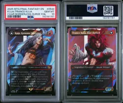 PSA 10 MTG Final Fantasy Kuja, Genome Sorcerer Borderless Surge Foil 0544 - Image 1