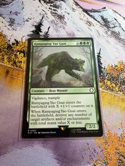 1x Rampaging Yao Guai NM Eng MTG - Fallout - Image 4